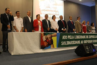 BAHIA: ATO PELA LIBERDADE DE EXPRESSÃO NA ALBA