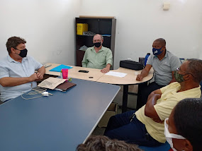 ITABUNA: VEREADOR ADÃO PARTICIPA DE REUNIÃO   COM MOACIR SMITH E  AGRICULTORES FAMILIARES.