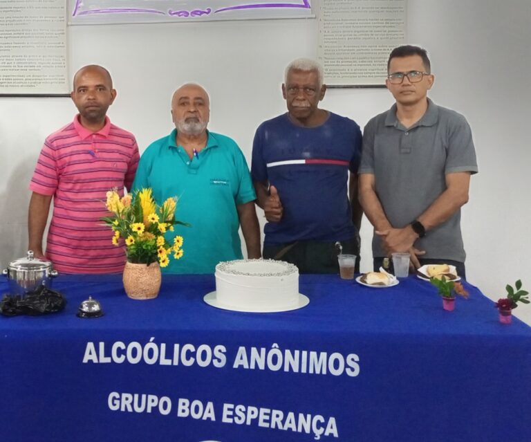ALCOÓLICOS  ANÔNIMOS, GRUPO BOA ESPERANÇA CELEBRA 40 ANOS EM ITAJUÍPE. 