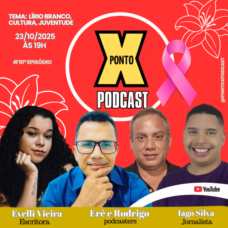 Podcast Ponto X Recebe Evelli Vieira e Iago Silva